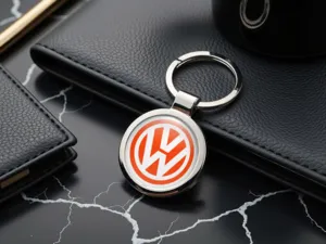 VW Portallaves Diseño Metal Estiloso